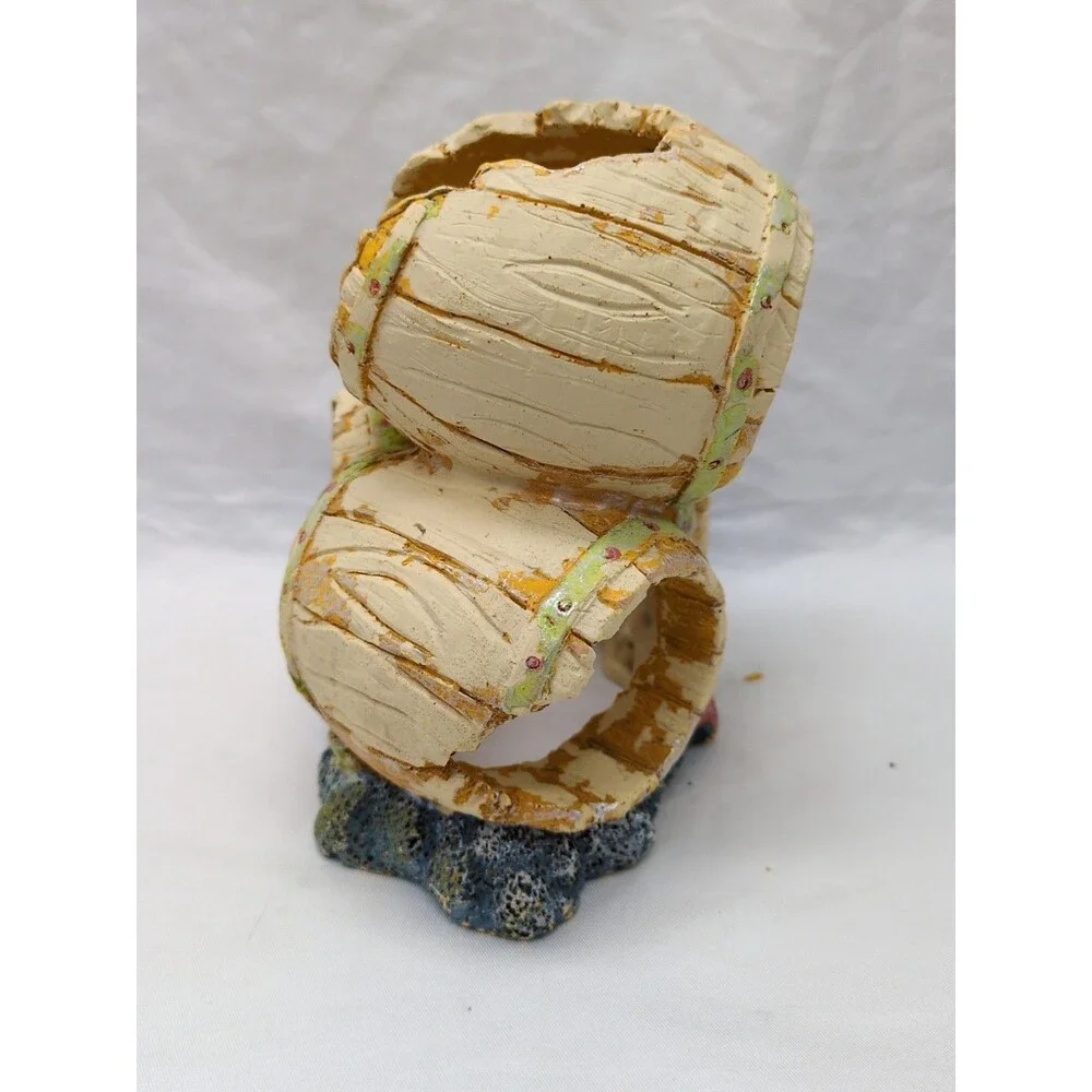 Aquarium Barrels Fish Tank Decoration 4